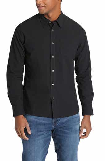 JACHS Paper Touch Classic Fit Button-Up Shirt