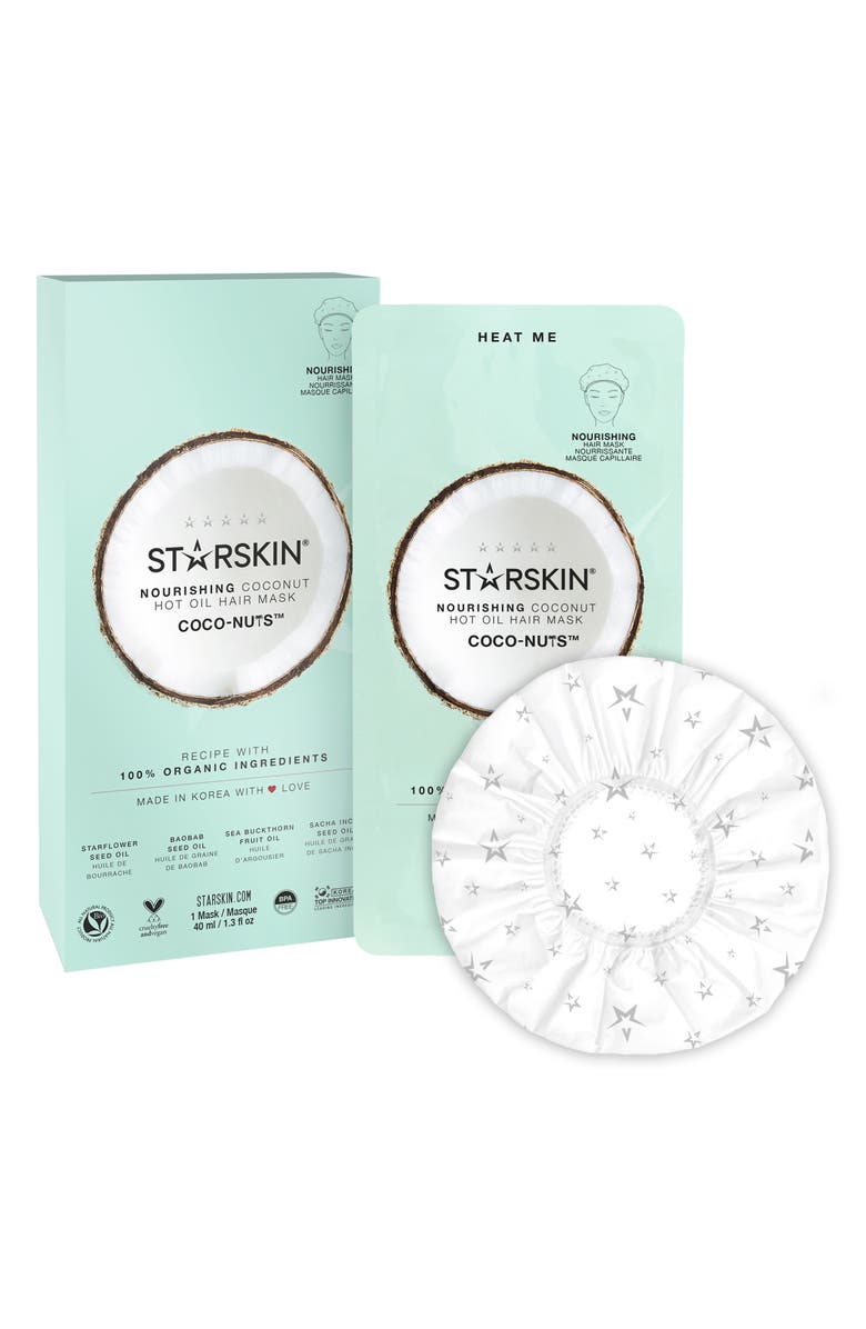 Starskin <sup>®</sup> Coco-Nuts Nourishing Hot Oil Hair Mask, Main, color, 