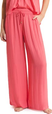 Etam Cheeta Wide Leg Pajama Pants