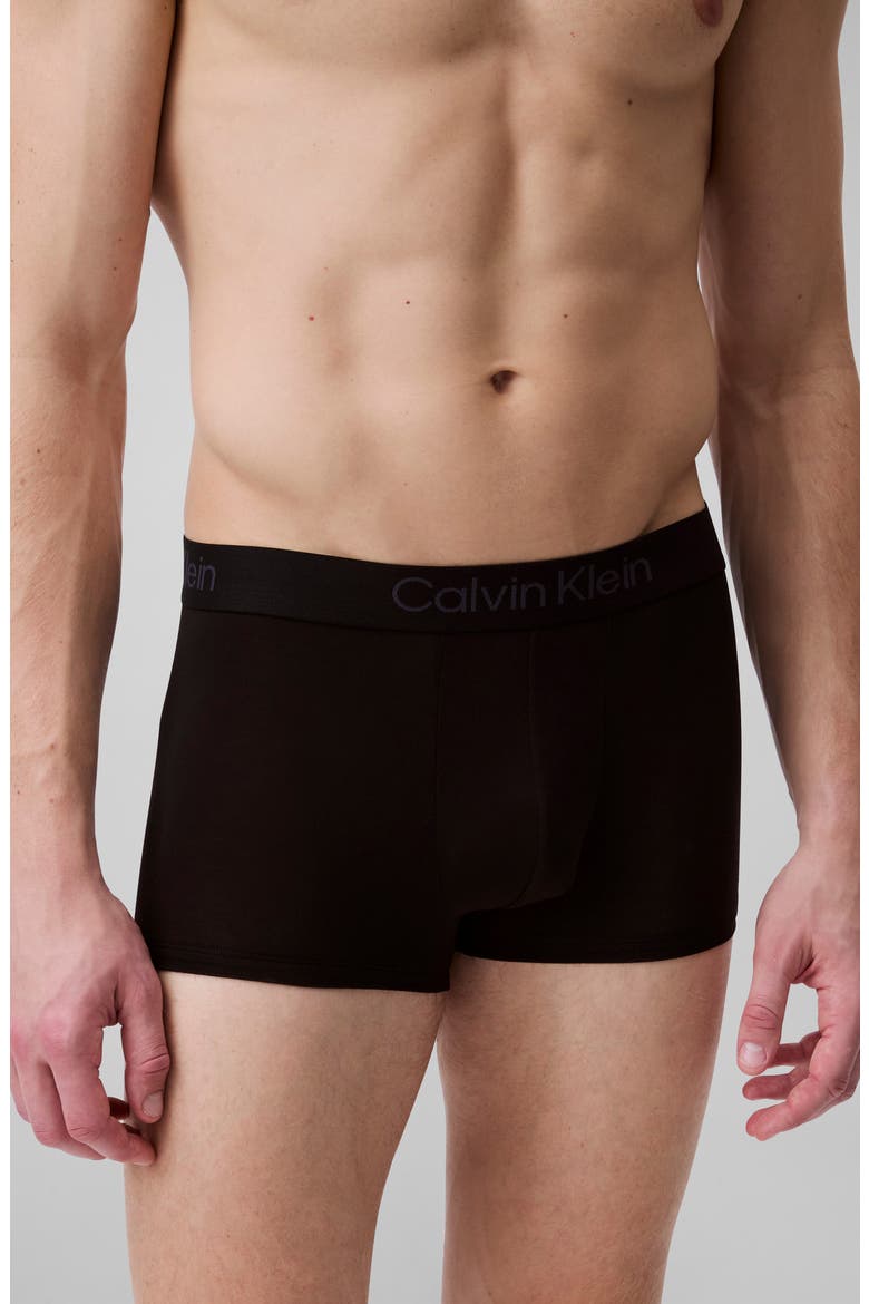 3-Pack Stretch Modal Trunks, Alternate, color, UB1 BLACK/BLACK