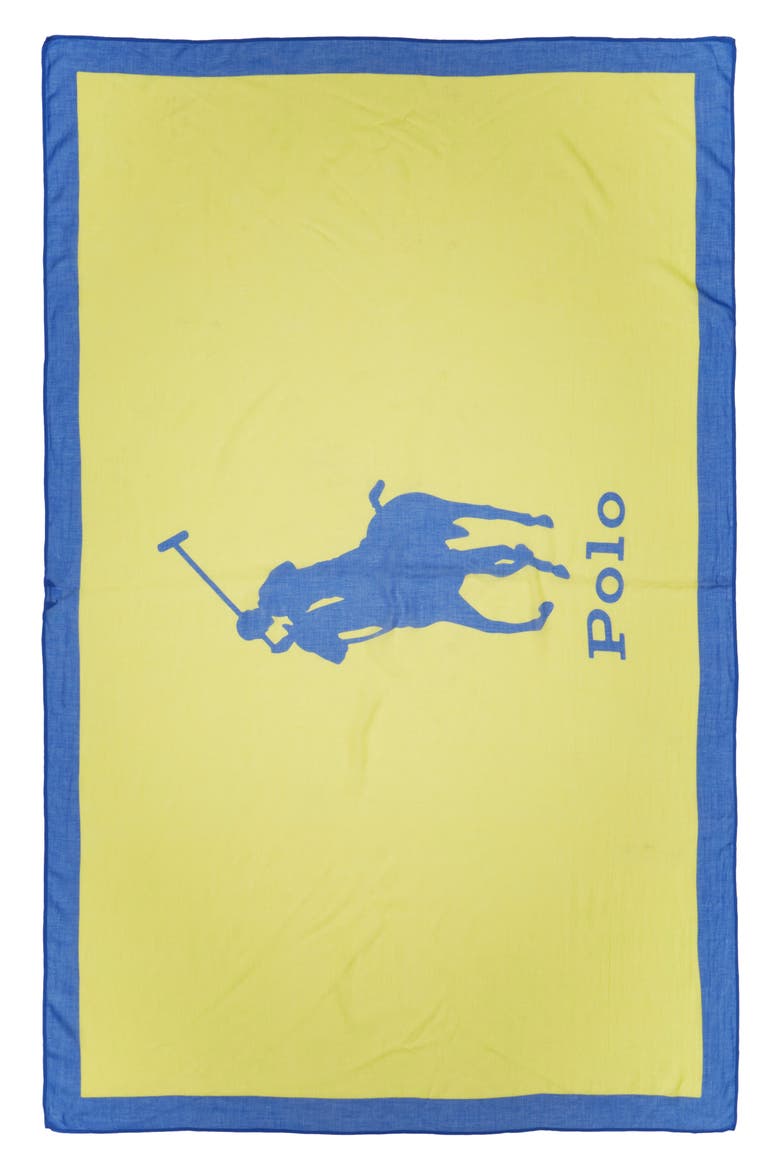 Pony Cover-Up Pareo, Alternate, color, YELLOW