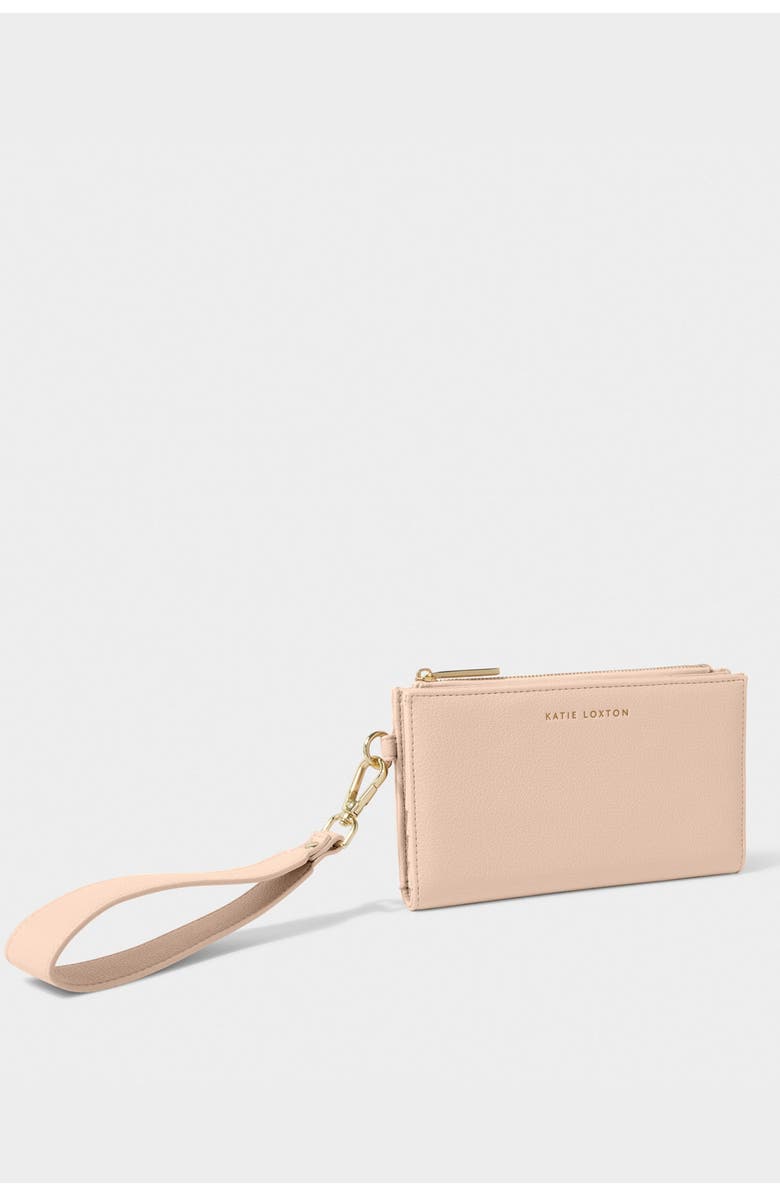 Katie Loxton Zana Wristlet Wallet, Main, color, Nude Pink