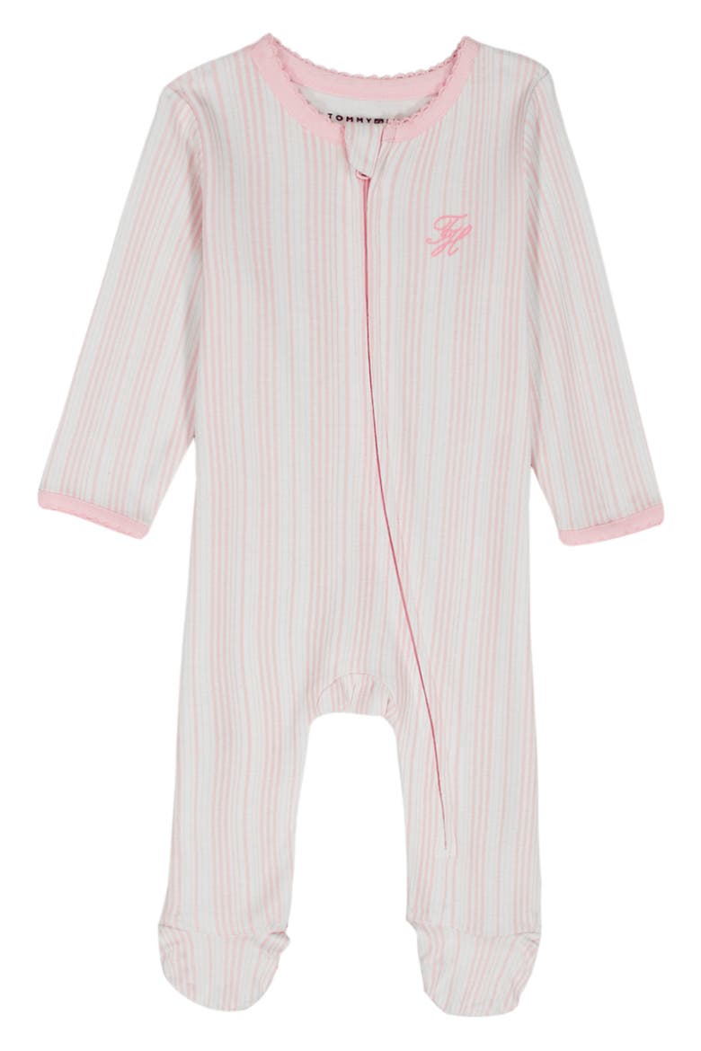Stripe Footie, Main, color, WHITE MULTI
