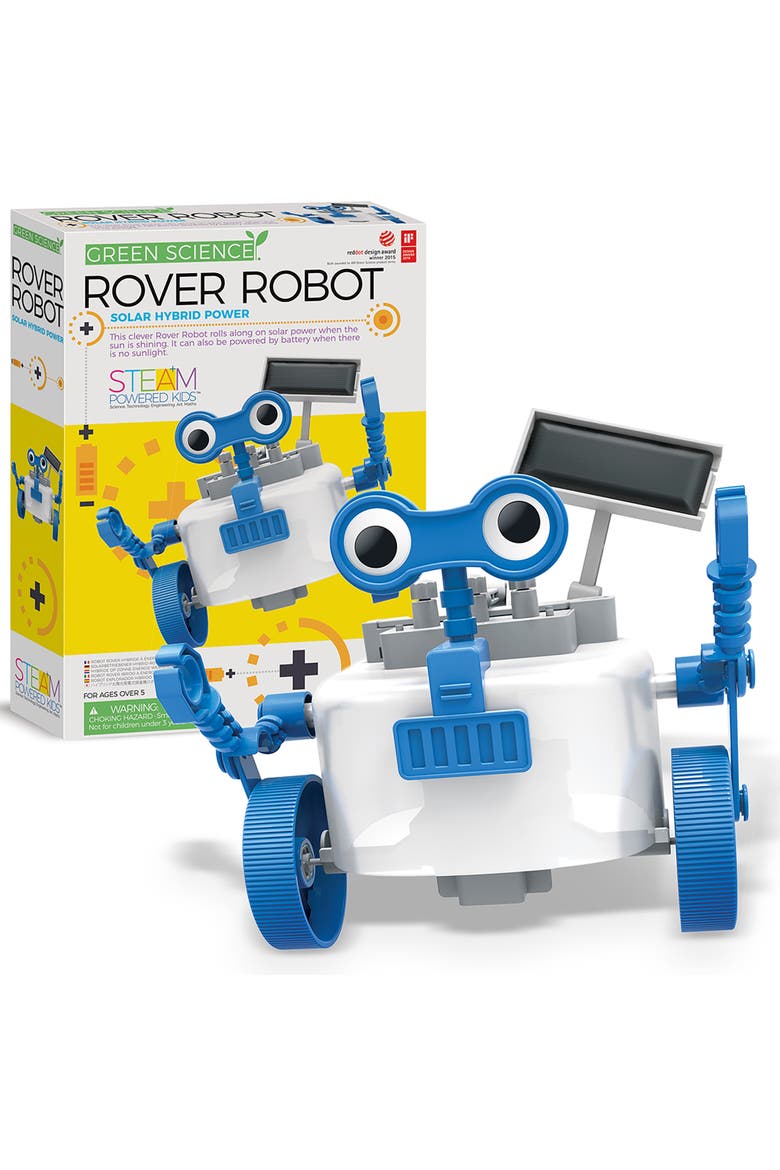 Green Science Rover Robot Diy Robotics Kit, Alternate, color, Multicolored