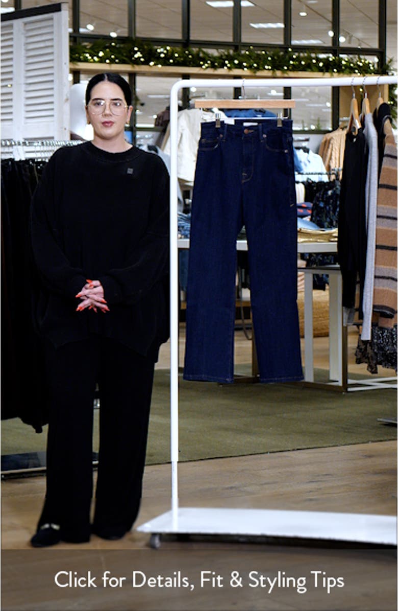 Good Legs Crop Mini Bootcut Jeans, sales video thumbnail