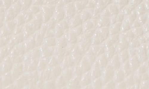 Kate Spade New York Charmed Pebble Leather Key Fob In White
