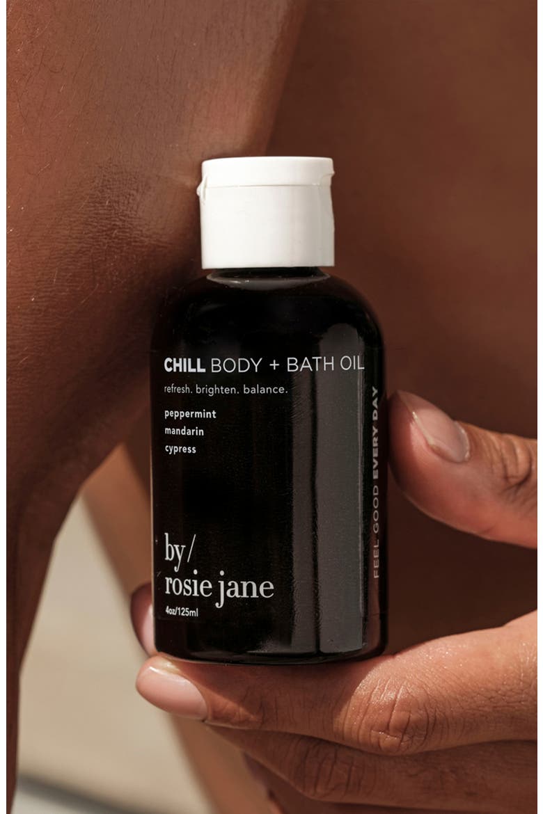 Chill Body & Bath Oil, Alternate, color, NO COLOR