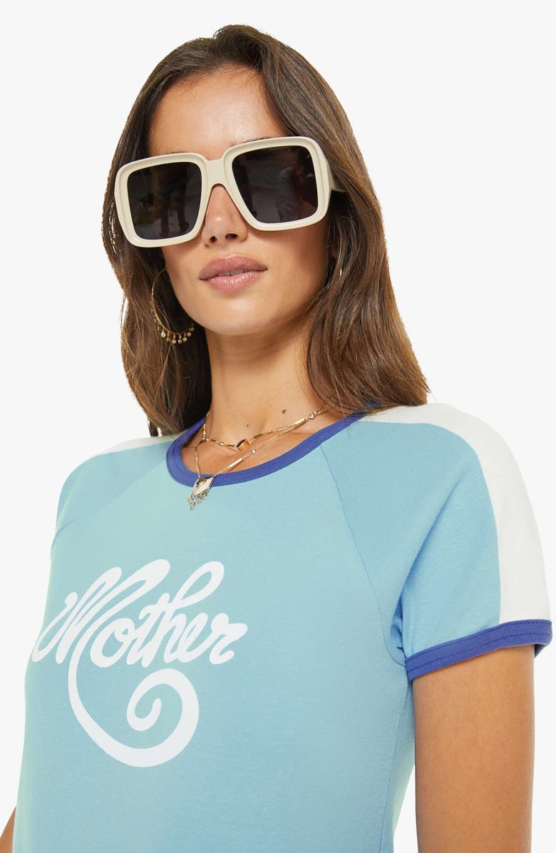 MOTHER The Itty Bitty Concert Racer Graphic T-Shirt, Alternate, color, Mother Racer