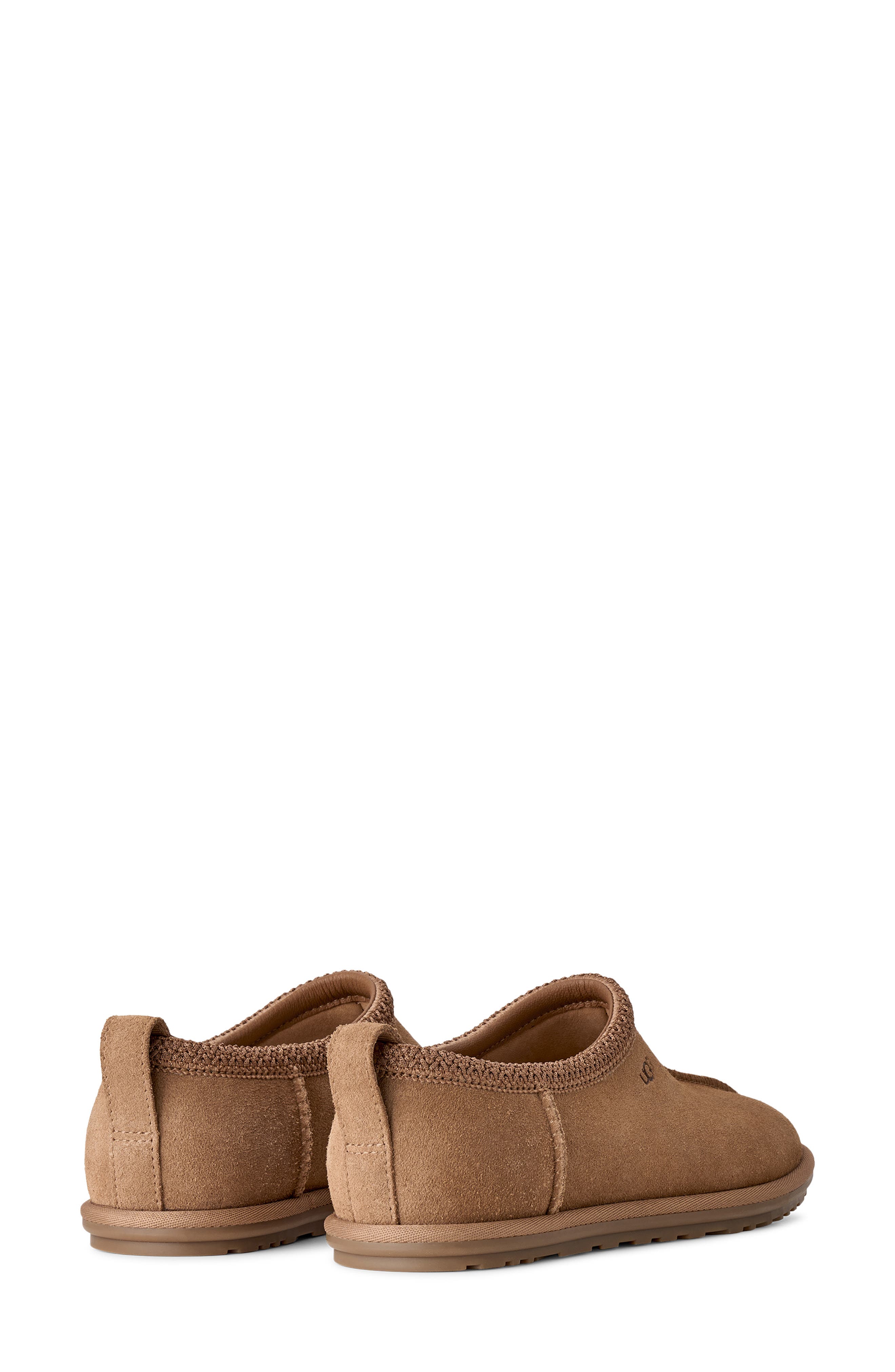 Tasman Deconstructed Genuine Shearling Lined Slipper, Alternate, color, CHESTNUT
