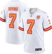 Nike Men's Nike Bucky Irving White '76 Tampa Bay Buccaneers 50th Season Game Jersey