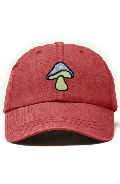 Dalix Mushroom Hat In Washed Red