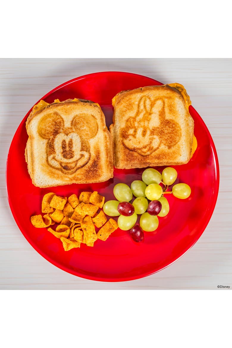 Disney Mickey Mouse and Minnie Mouse Sandwich Maker, Alternate, color, None