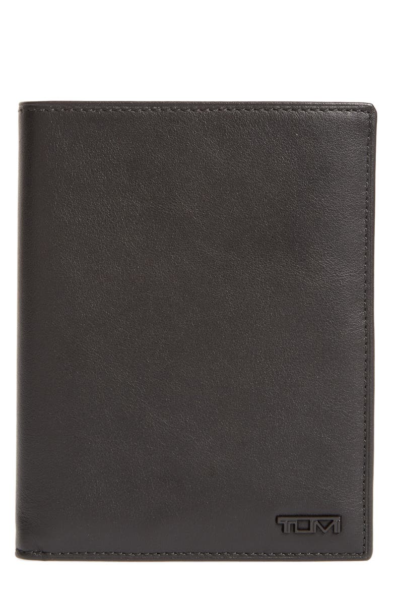 Delta Passport Case, Main, color, BLACK