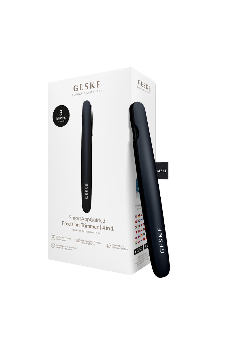 GESKE SmartAppGuided Precision Trimmer | 4 in 1, Main, color, Black
