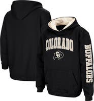 COLOSSEUM Youth Colosseum Black Colorado Buffaloes 2-Hit Team Pullover Hoodie