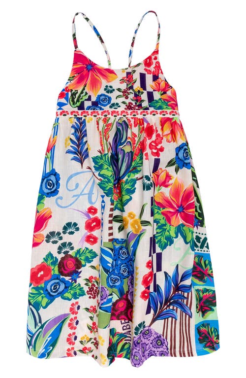 Agua Bendita Kids' Capri Citrus Sundress