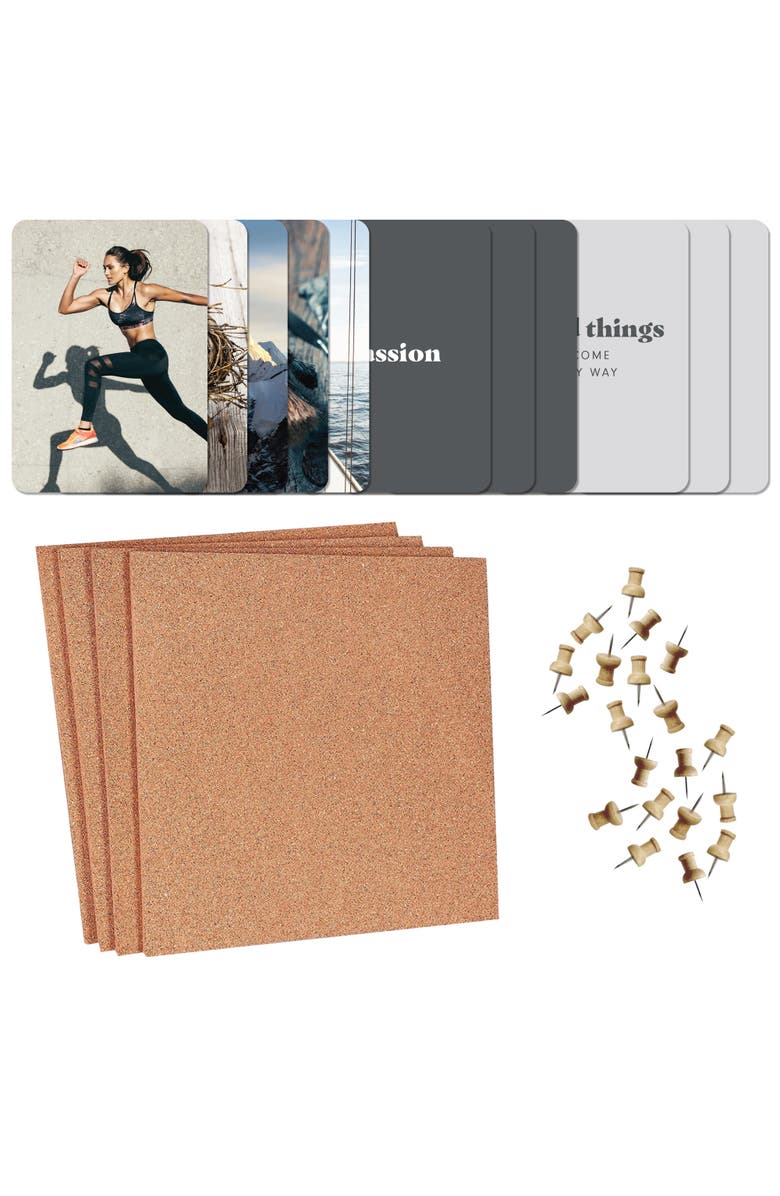 Elevate Complete Vision Board Kit, Life Goals, Guided Manifestation Set, Alternate, color, Multicolored