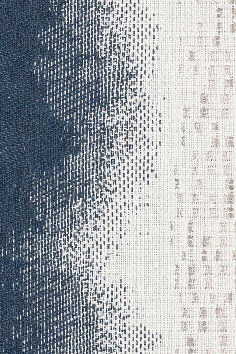 Resilience with chenille accents Indoor & Outdoor Woven Accent Pillow, Alternate, color, Indigo