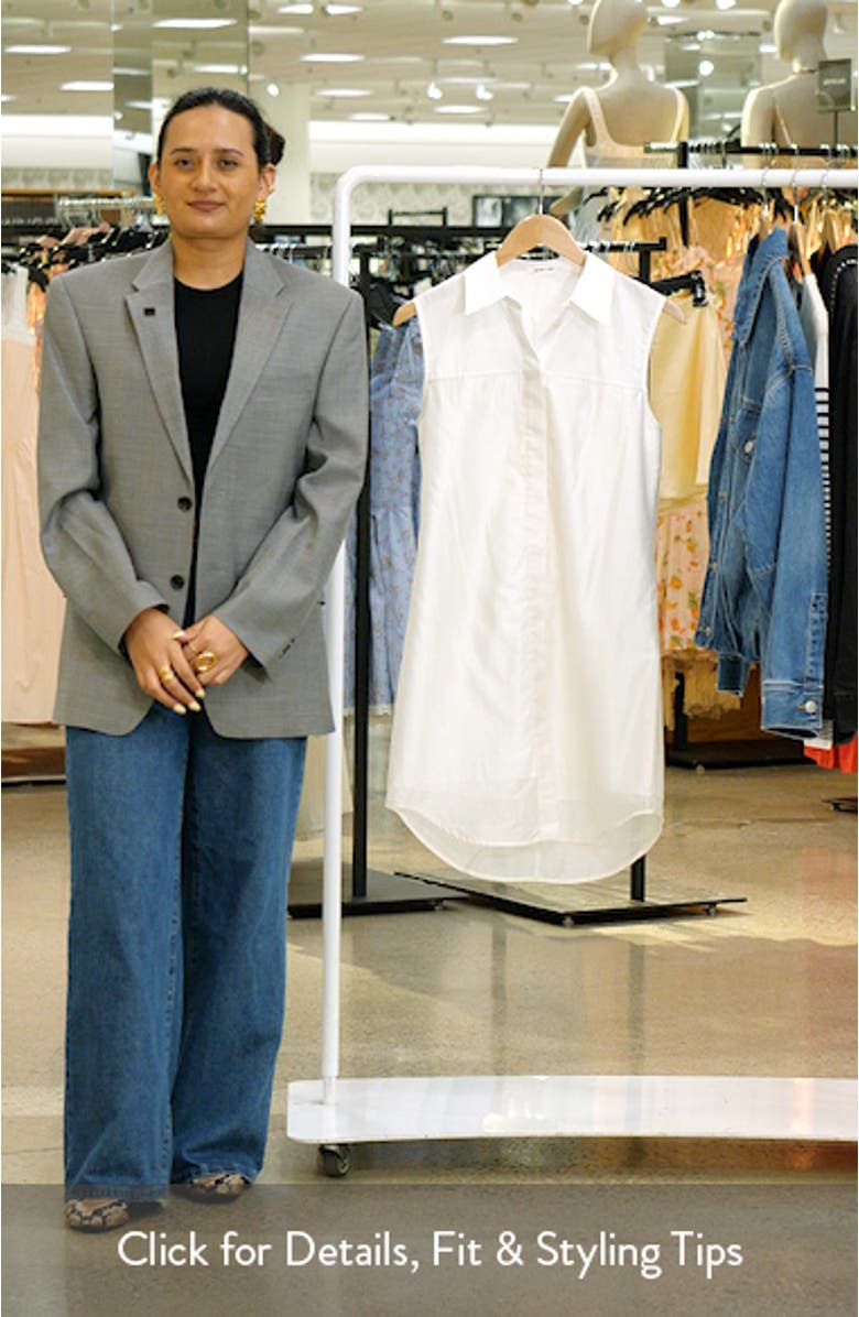 Sleeveless Shirtdress, sales video thumbnail