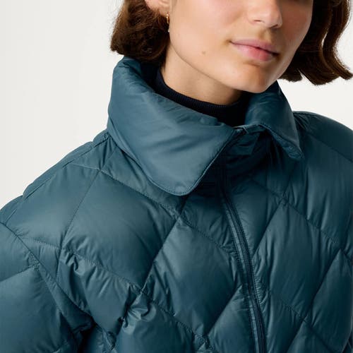 Hikerkind Packable Puffer Jacket In Blue