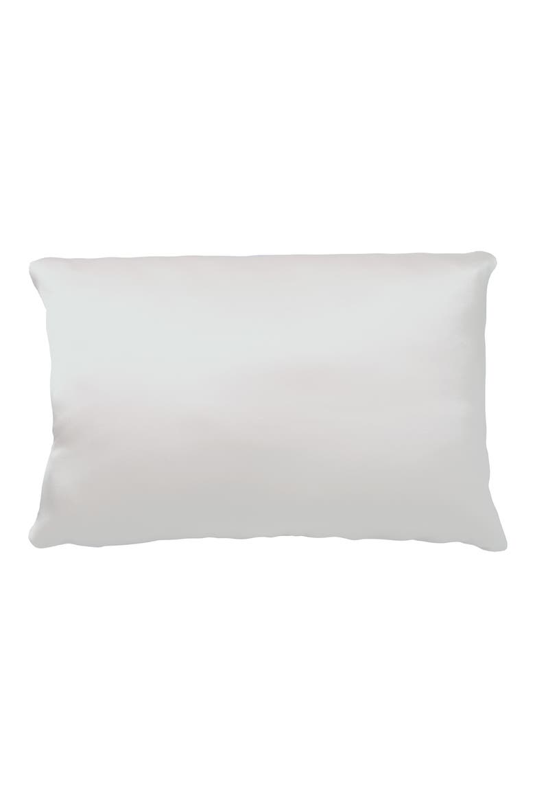 Silversilk Pillowcase, Main, color, WHITE