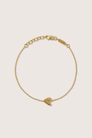 Otiumberg 14kt Gold Vermeil Roscida Heart Bracelet