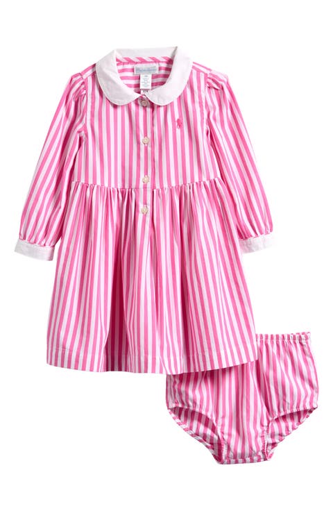 Long Sleeve Poplin Dress (Baby)