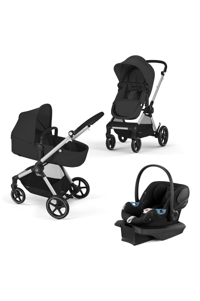 EOS Stroller & Aton G Car Seat Travel System, Main, color, MOON BLACK
