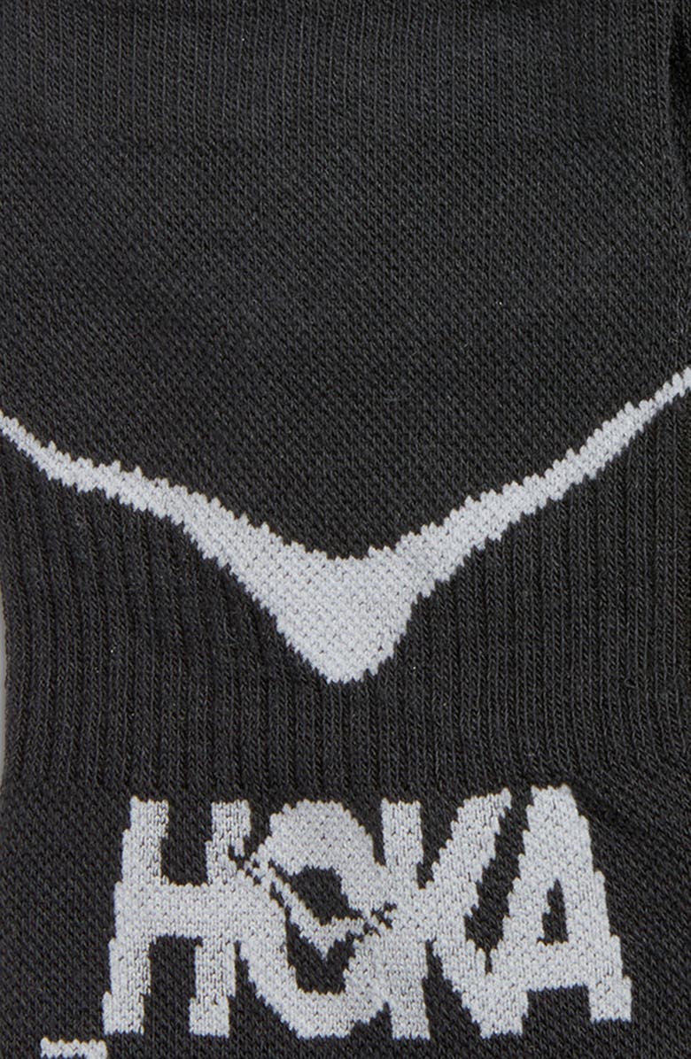 HOKA Run Assorted 3-Pack No-Show Socks, Alternate, color, Black / Black / Black