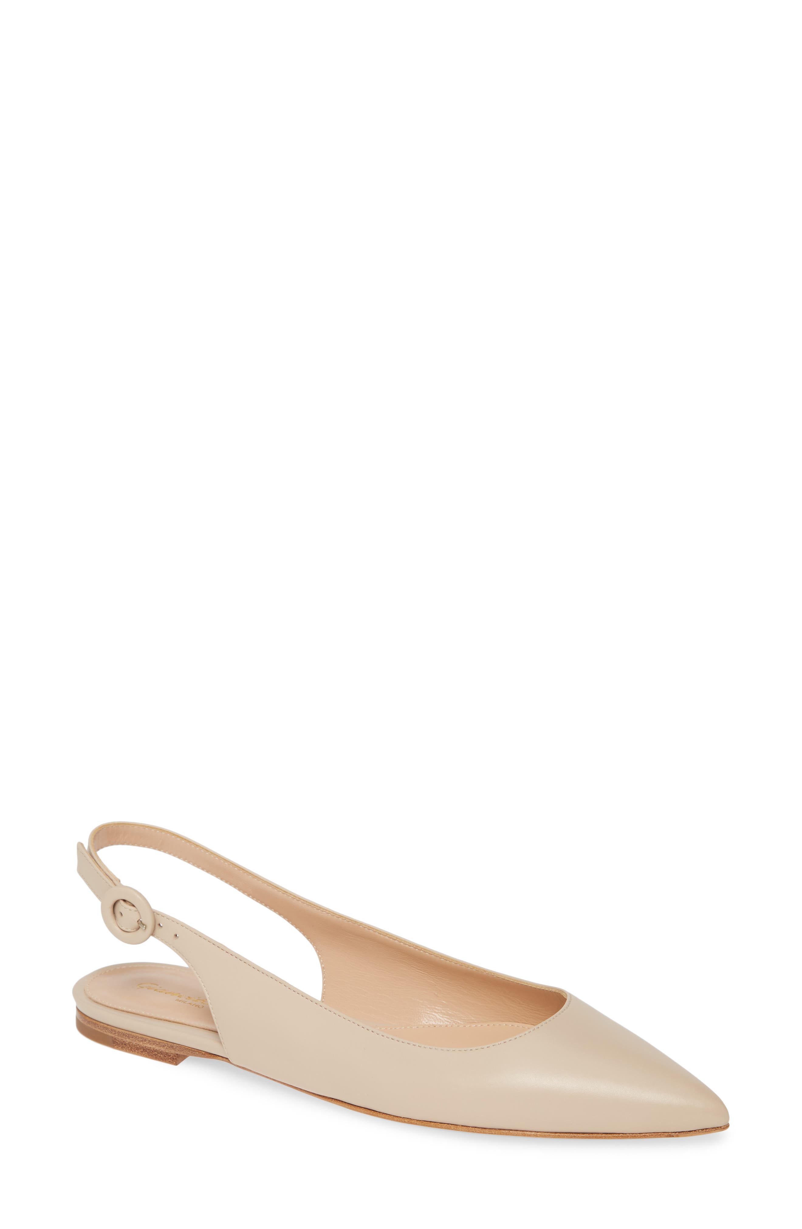 Slingback Flat, Main, color, MOUSSE