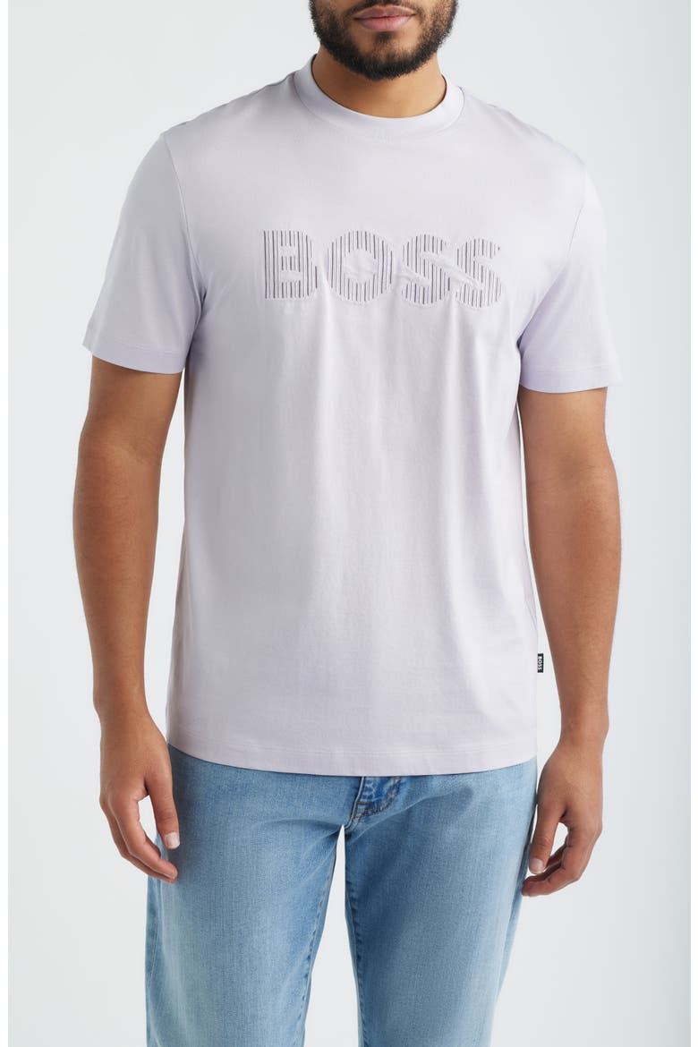 Thompson Cotton Graphic T-Shirt, Main, color, LIGHT/ PASTEL PURPLE