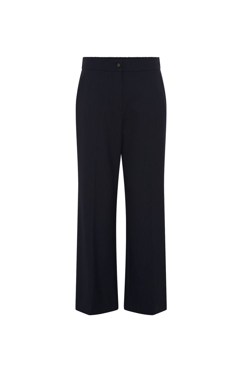 GERARD DAREL Avia Mid Rise Tailored Trousers, Alternate, color, Navy Blue