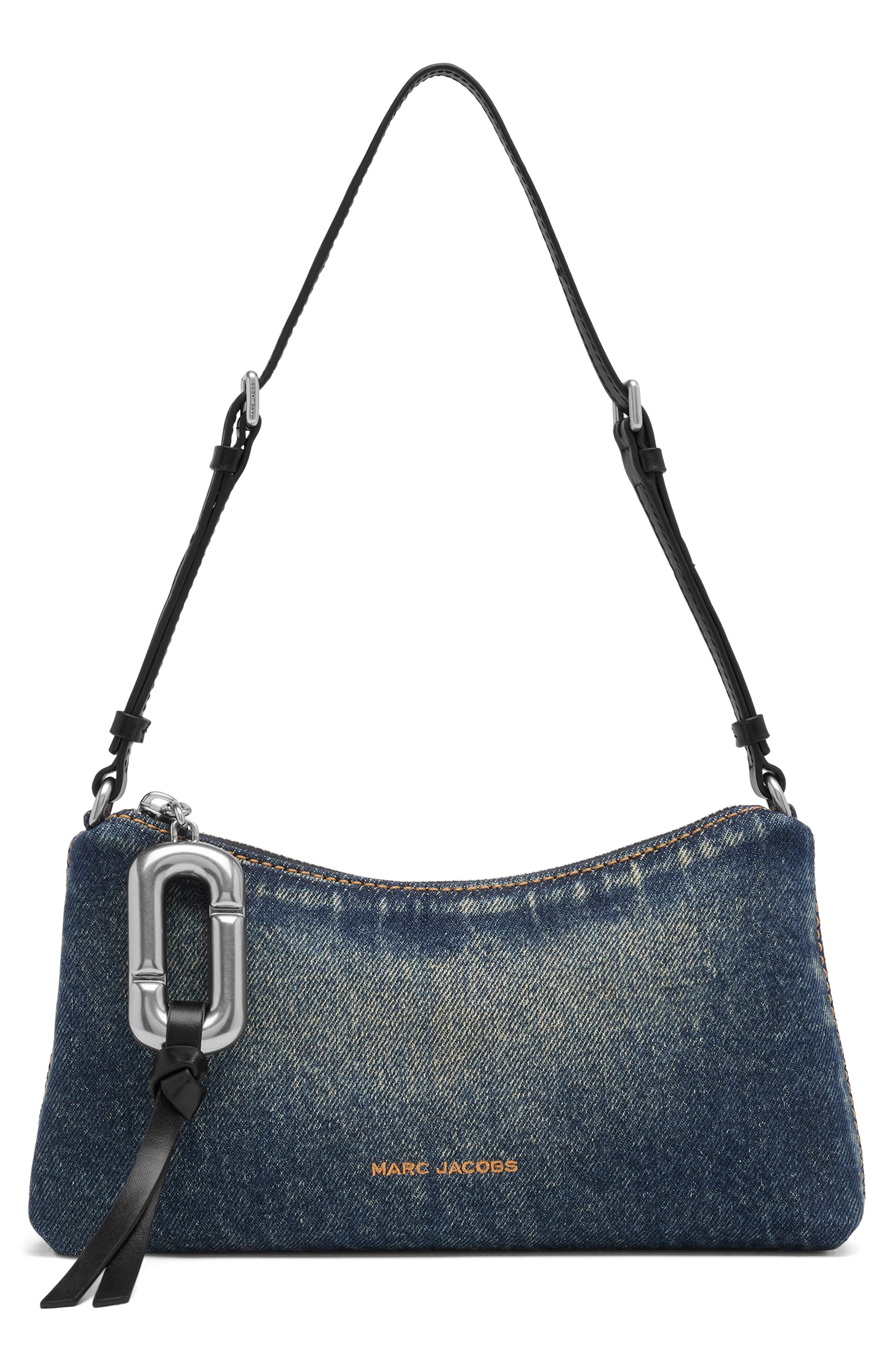 Scene Convertible Mini Denim Bag, Main, color, TRUE INDIGO