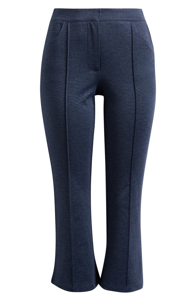 Halogen<sup>®</sup> Seamed Crop Flare Pants, Alternate, color, Indigo Navy