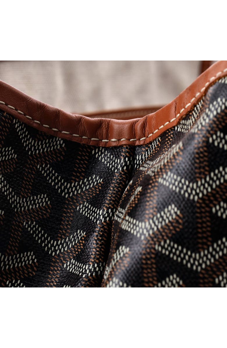 Pre-Owned Goyard Bellechasse Bag Coated Canvas PM, Alternate, color, Brown