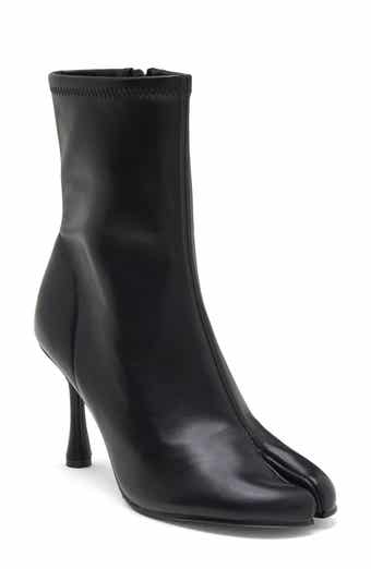 Lotie Pointed Toe Faux Leather Bootie