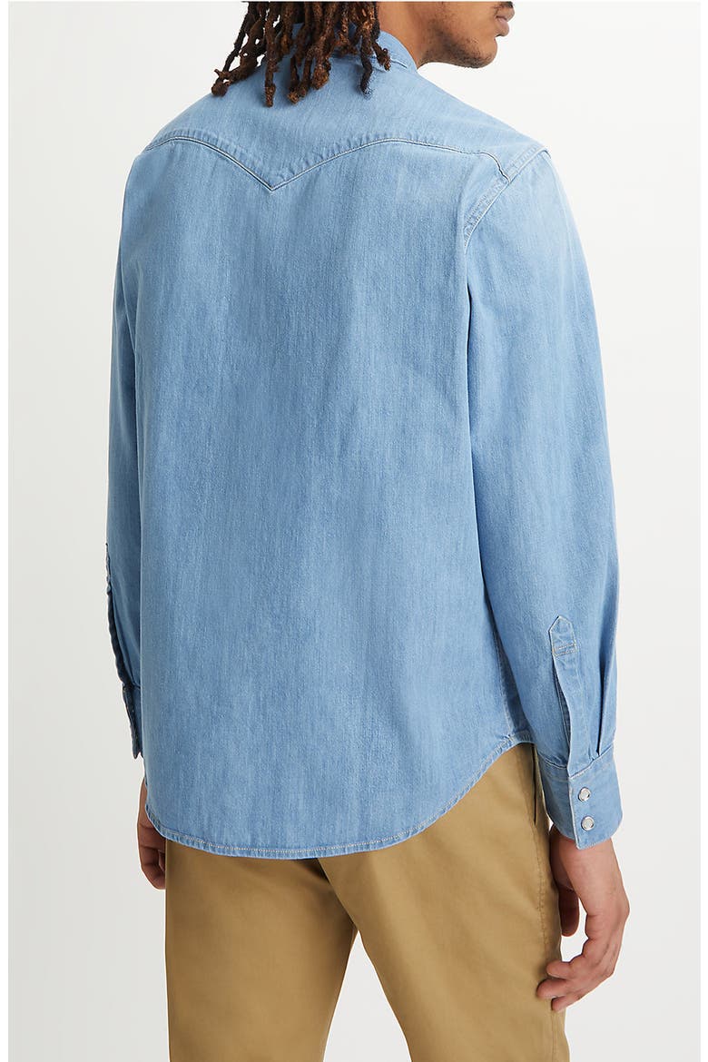 Barstow Western Standard Snap Front Shirt, Alternate, color, ESTA NOCHE