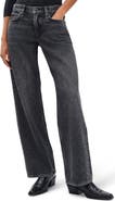 rag & bone Saige Low Rise Relaxed Straight Jeans