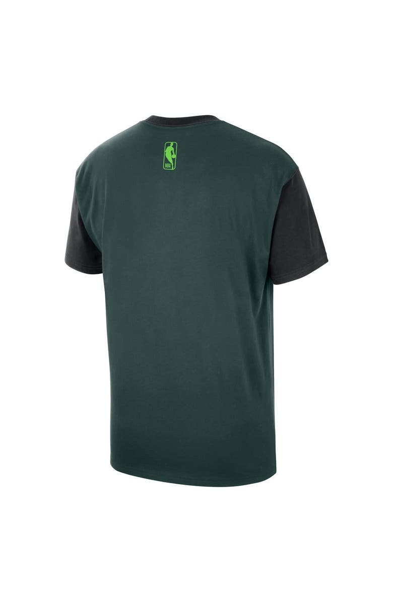 Nike Men's Nike Green Boston Celtics 2024/25 City Edition Courtside Color Block T-Shirt, Alternate, color, 