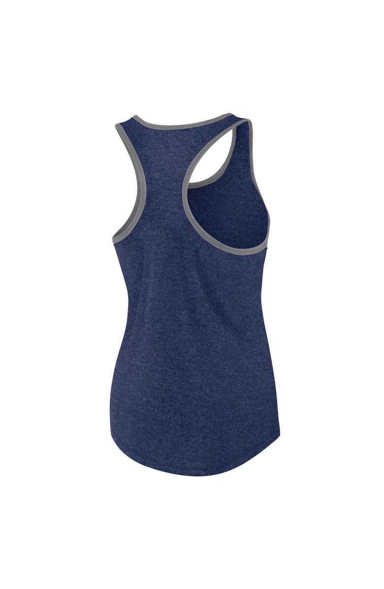 FANATICS Women's Fanatics Branded Heather Navy Chicago Bears Plus Size Fuel Tank Top, Alternate, color, 