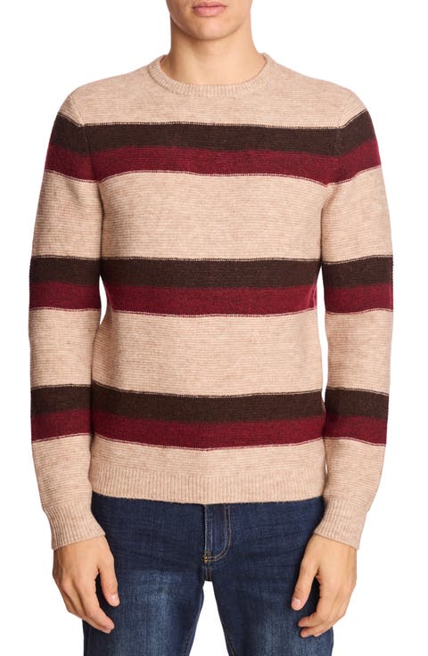 Stripe Crewneck Sweater