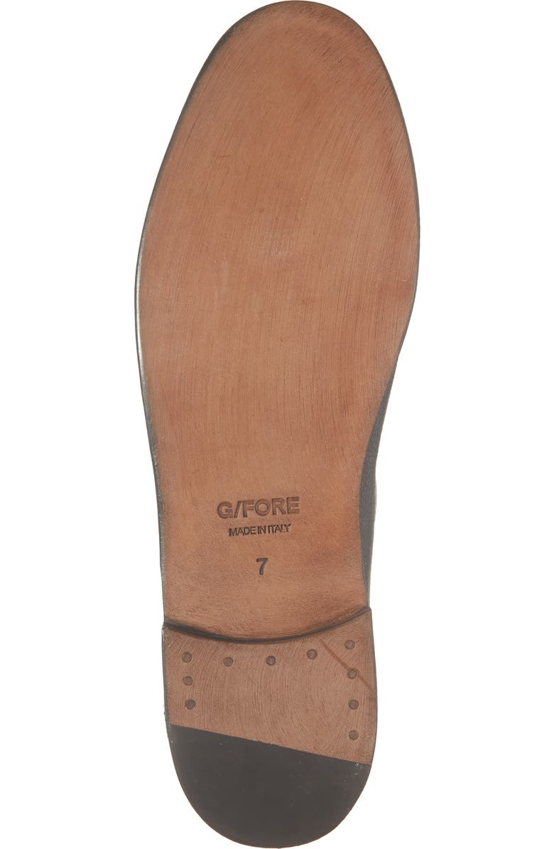 G/FORE Metal Tees Leather Flex Loafer, Alternate, color,