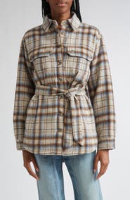 Veronica Beard Mikaela Plaid Shacket