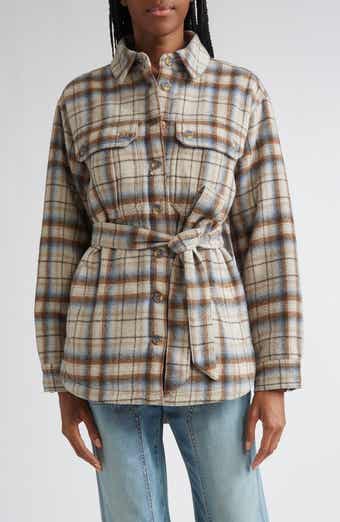 Veronica Beard Mikaela Plaid Shacket