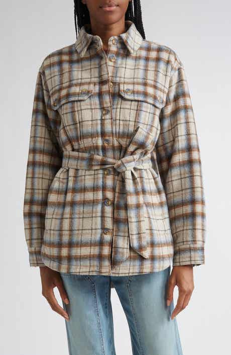 Veronica Beard Mikaela Plaid Shacket