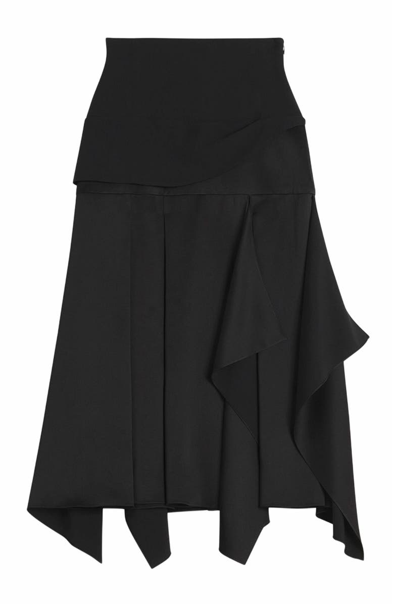Lanvin RUFFLED SKIRT, Alternate, color,