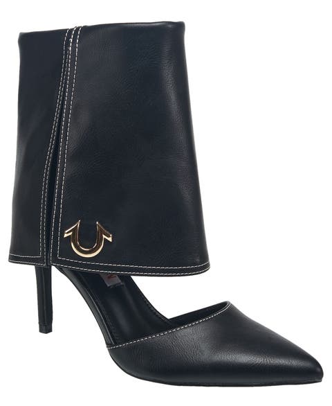 Her Foldover Cuff Heel
