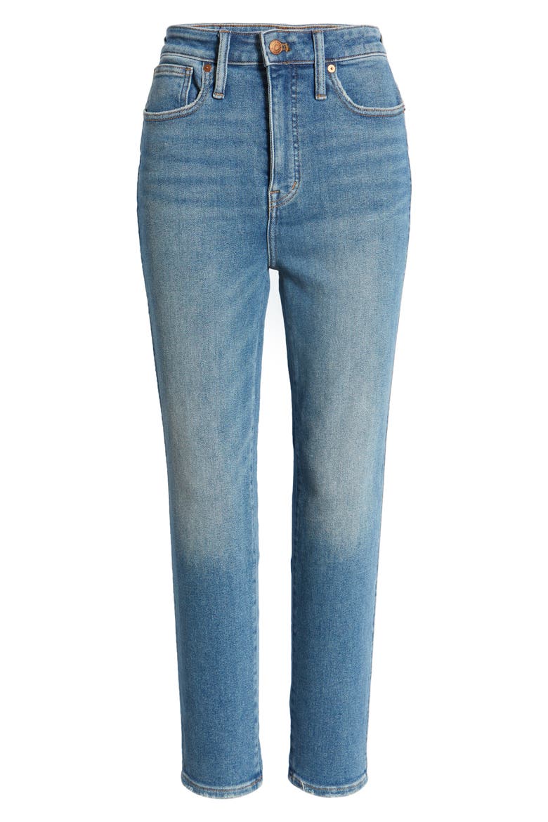 Curvy Stovepipe Jeans, Alternate, color, DITMAS WASH