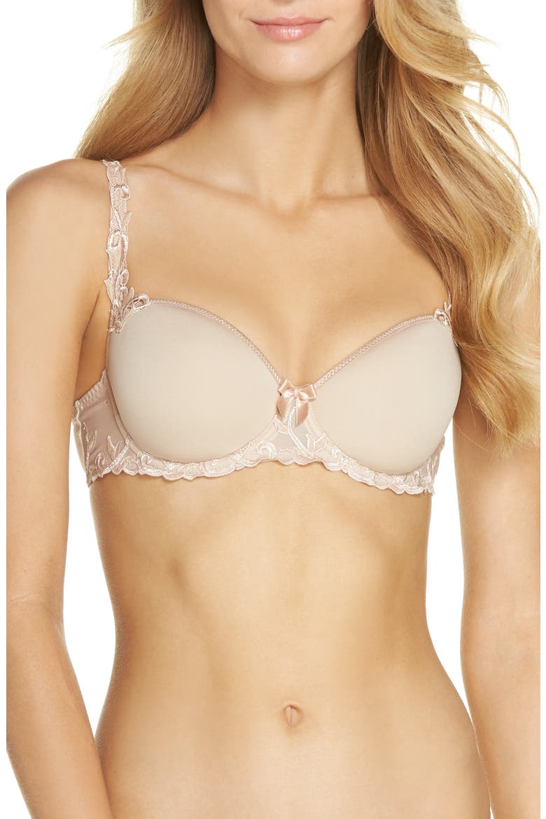 Andora 3D Molded Underwire Bra, Main, color, ROSE