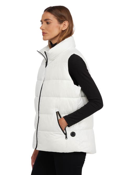 Pajar Felicity Ladies 3m Thinsulate Vest In White Opal